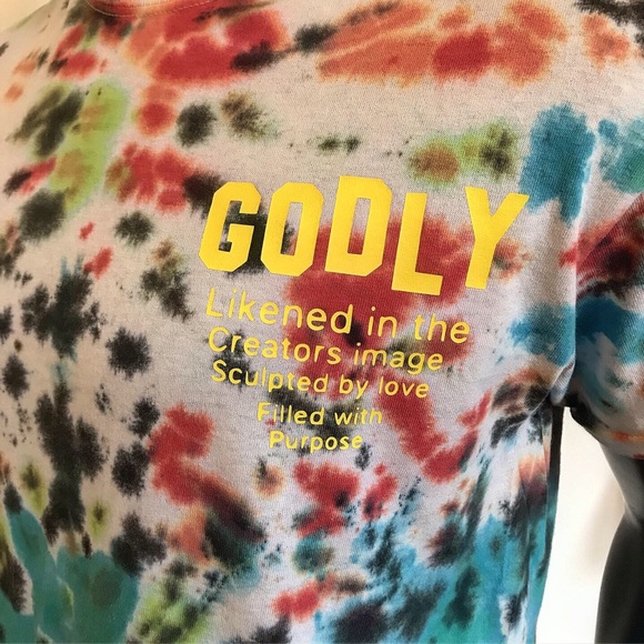 J. Heir’s GODLY Tie-dye  T-SHIRT - Picture 4 of 7